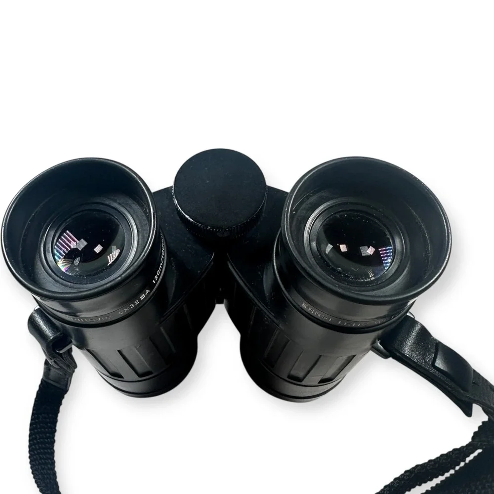 Leitz Trinovid Binoculars 8x32 BA SN 959452 with Aftermarket Case‎